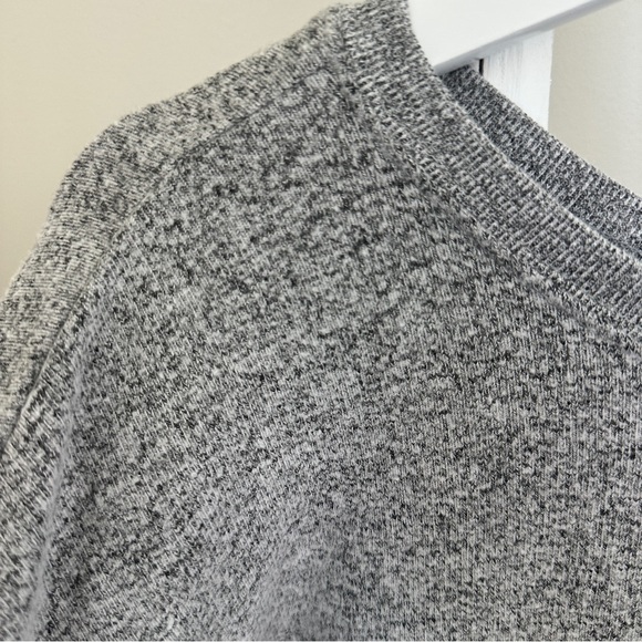 Free Press Gray Crew Neck Top No Sleep Club Size Large - Picture 4 of 11